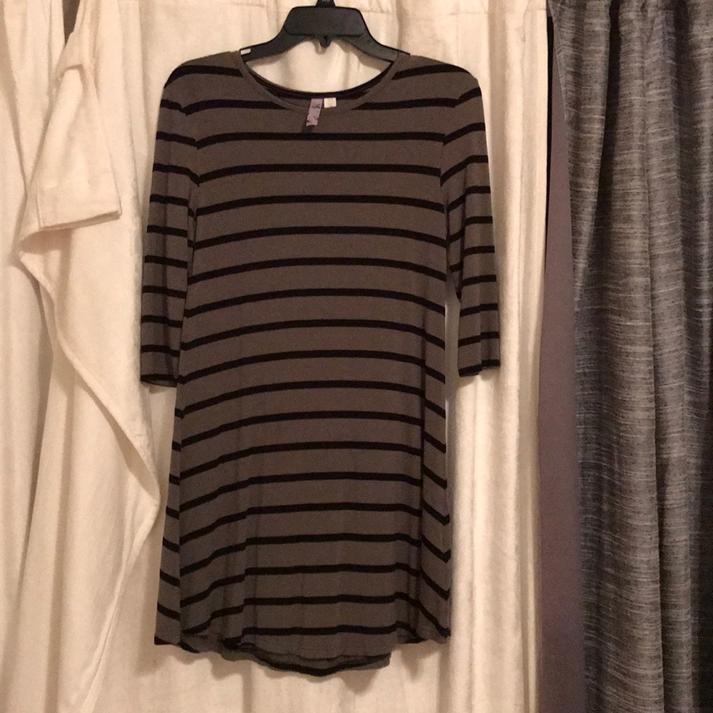 striped dress